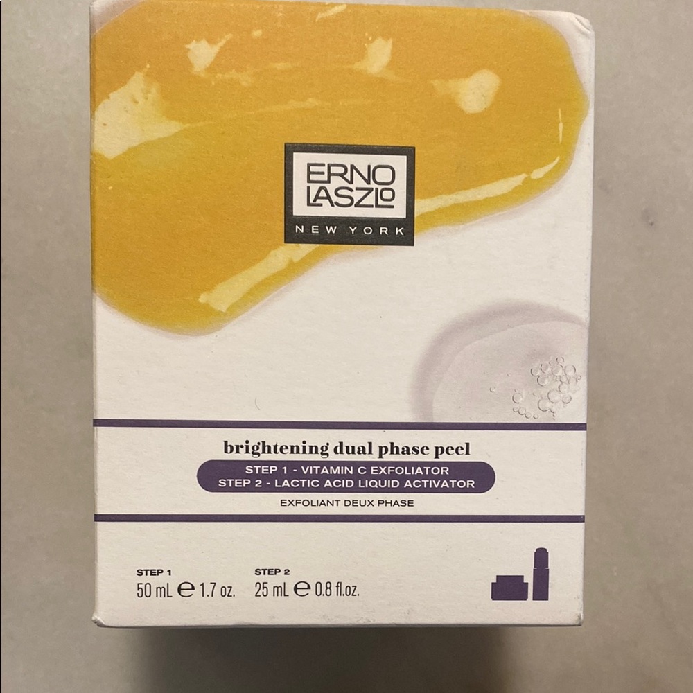 BRAND NEW Erno Laszlo Brightening Dual Phase Peel